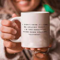 Fun Awesome Trendy Typographie Je suis Extraordina