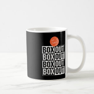 Mug Fun Basketball Coach boîte cadeau Out Dire