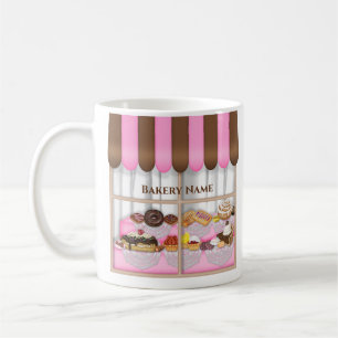 Mug Fun Boulangerie Fenêtre Pâtisserie Business Musiqu