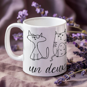 Mug Fun Chat Un Deux Trois