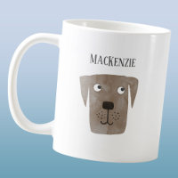 Fun Chocolat Labrador Retriever Chien Personnalisé