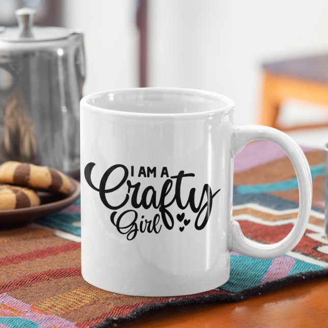 Mug Fun Crafty Girl (Fun Crafty Girl Coffee Mug)