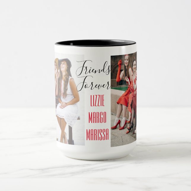 Mug Fun Friendship Customisée Photo (Centre)