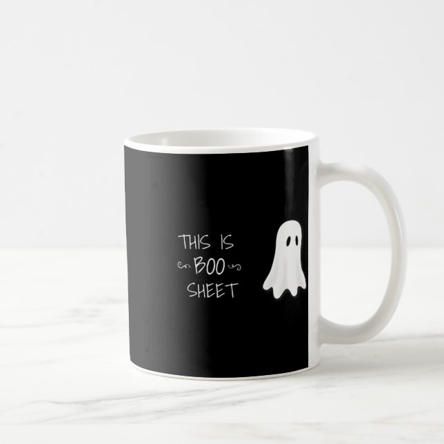 Mug Fun Halloween Ghost This Is Boite Sheet (Droite)