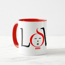 Fun Love personnage design avec xoxo
