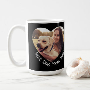 Mug Fun Pet Photo Personnaliser Best Dog Mom Ever Hear