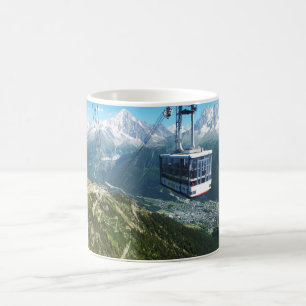 Mug Funiculaire au-dessus de Chamonix