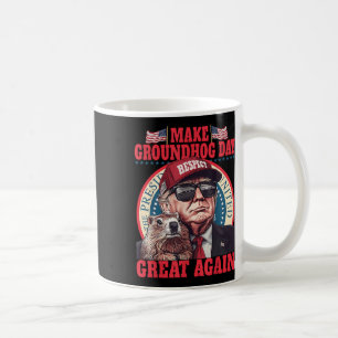 Mug Funky Rendre la Journée de la marmotte à nouveau g