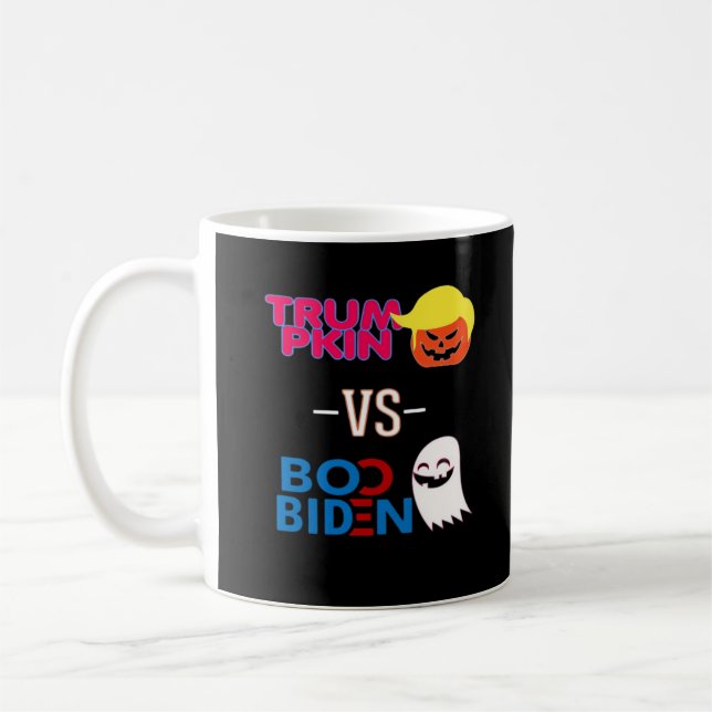 Mug Funky Trumpkin Vs Boo Biden Classe Design Hallowee (Gauche)