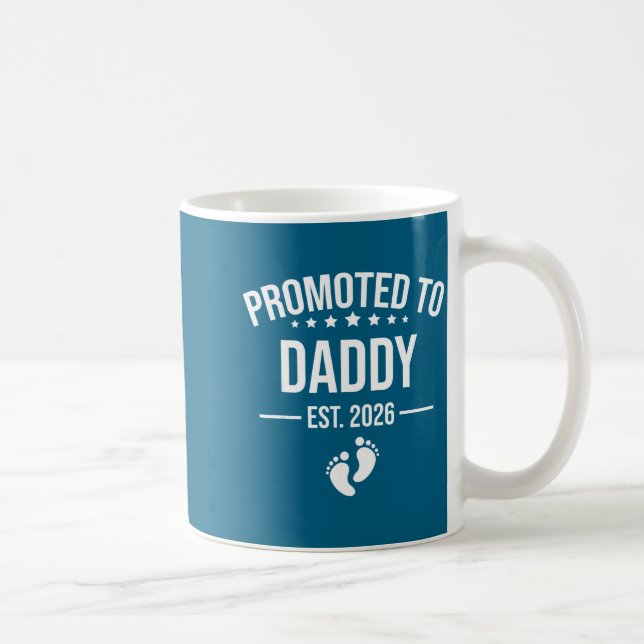 Mug Funny 1st Time Dad Est 2026 New Dad New First Fath (Droite)
