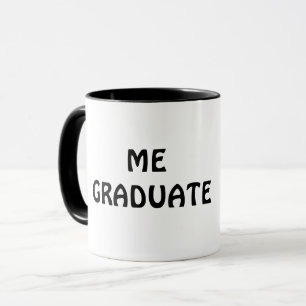 Mug Funny 2025 Graduation MOI DIPLÔMÉ I SMART