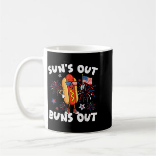 Mug Funny 4 Juillet Hotdog Drapeau Usa Patriotique Fem