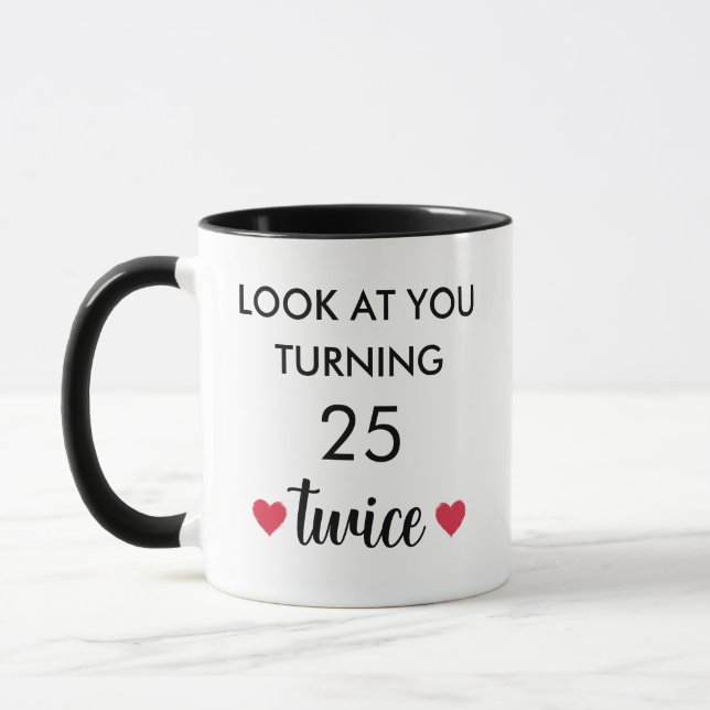 Mug Funny 50e anniversaire (Gauche)