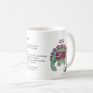 Mug Funny 50e Personnalisé 'Quand j'étais ton âge' Din