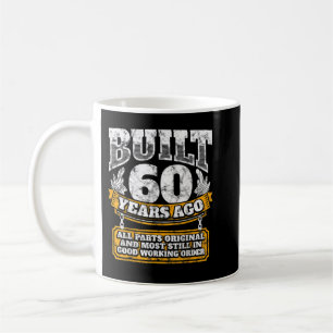 Mug Funny 60e anniversaire B-Day cadeau dire âge 60 an