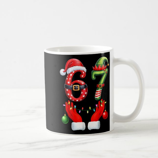 Mug Funny 67 Christmas 6 7 Meme Pajamas Holiday Gen Al (Droite)