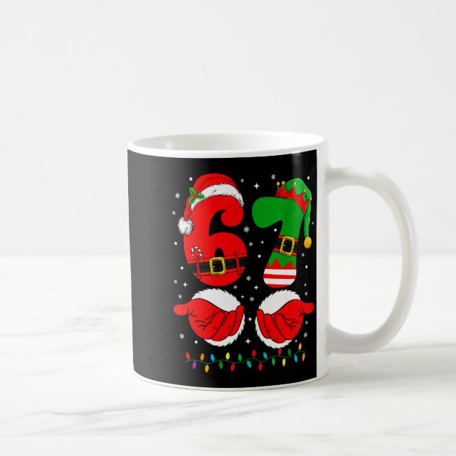Mug Funny 67 Christmas 6 7 Meme Six Seven For Boys Tea (Droite)
