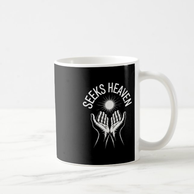Mug Funny 67 Meme Seeks Heaven Ironic Spiritual Religi (Droite)