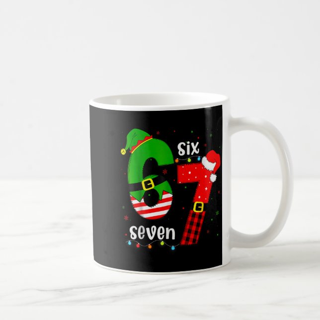 Mug Funny 67 Six Seven Christmas Boys Girls Kids Teens (Droite)
