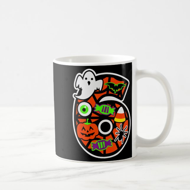 Mug Funny 67 Six Seven Meme Couple Matching Halloween  (Droite)