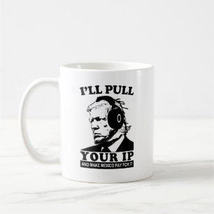 Mug Funny AI Gamer Trump Deep Fake Meme Pull IP