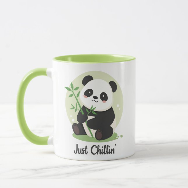Mug Funny and Relaxing Panda (Gauche)