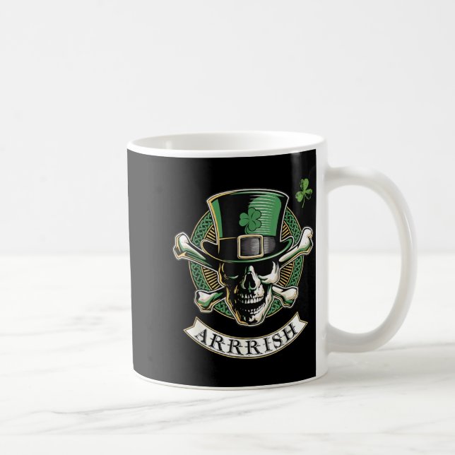 Mug Funny Arrish Irish Rate St Patricks Day Rate Men G (Droite)