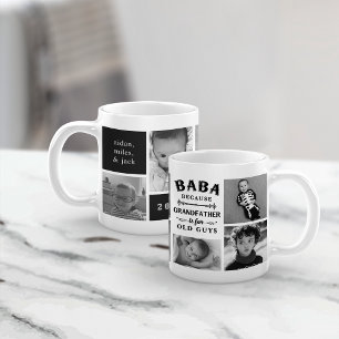 Mug Funny Baba Grand-père Photo Collage