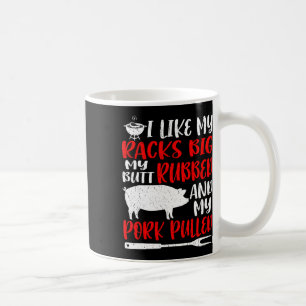 Mug Funny Bbq J'aime Mes Racks Gros Mon Cul Frotta Mon