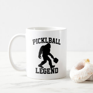 Mug Funny Bigfoot Pickleball Legend