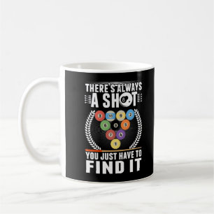 Mug Funny Billiard Joke Cue Snooker Pool Joueur
