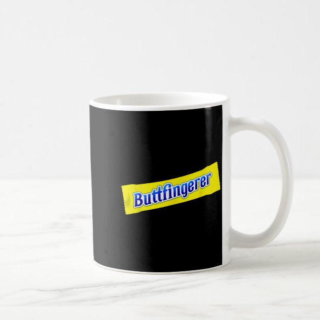 Mug Funny Buttfingerer Inappropriate Offensive Adult D (Droite)