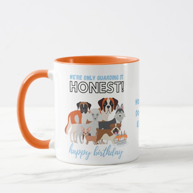 Mug Funny Chien Walker, Trainer, Foster Chien Maman An (Gauche)