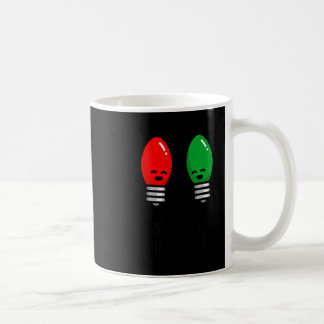 Mug Funny Christmas Lights Pun Working Over Holidays_ 
