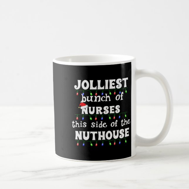 Mug Funny Christmas Matching Group Work Jolliest Bunch (Droite)
