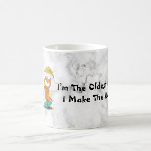 Mug Funny Cite La Coupe du Jeu d'Enfants la plus âgée