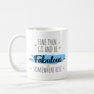 Mug Funny Collègue Leaving, Go Away for Coworker