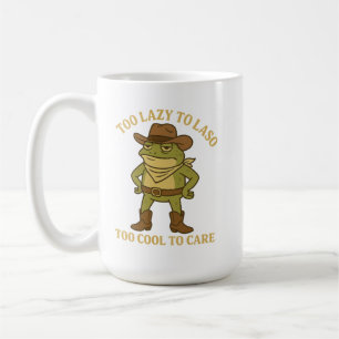 Mug  Funny Cowboy Raccoon T-Shirt – "All Hat No Hustle