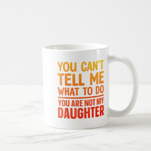 Mug Funny Dad Design For Father Daddy Papa Men From Da (Droite)