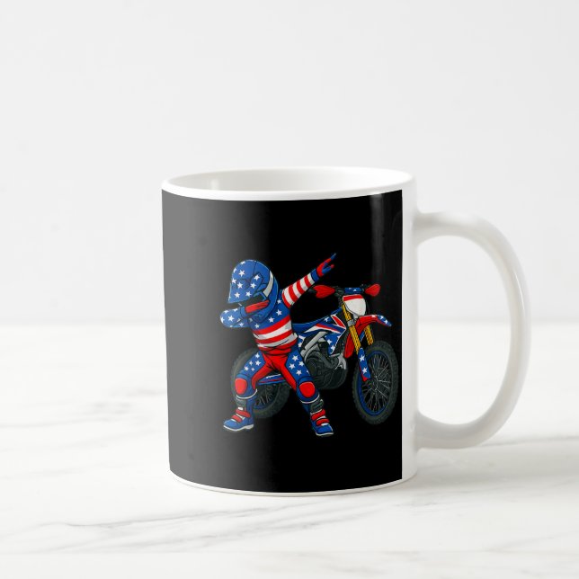 Mug Funny Dirt Bike Art Rider Motocross Motorcycle Dir (Droite)