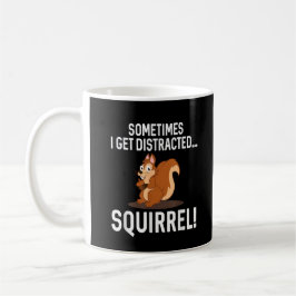 Mug FUNNY DISTRACTE SQUIRREL Animal Zoo Farm