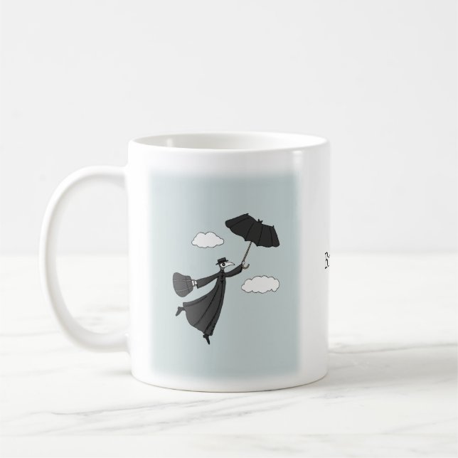 Mug Funny Doctor Nurse Travailleur Médicale Don Nom pe (Gauche)