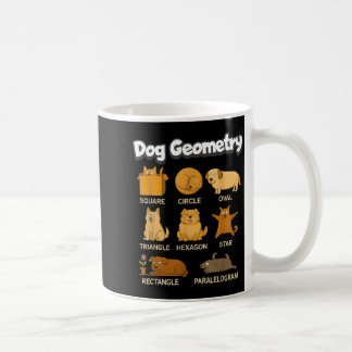 Mug Funny Dog Geometry Math Teacher Back To School