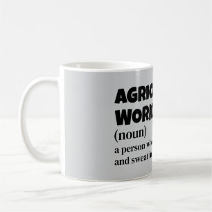 Mug Funny Farm Worker Definition - Don agricole