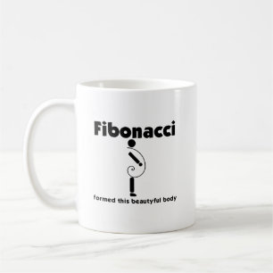 Mug Funny Fibonacci corps formé Surpoids Obésité