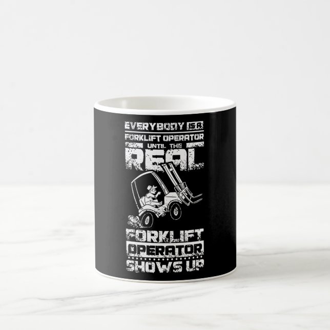 Mug Funny Forklift Operator (Centre)