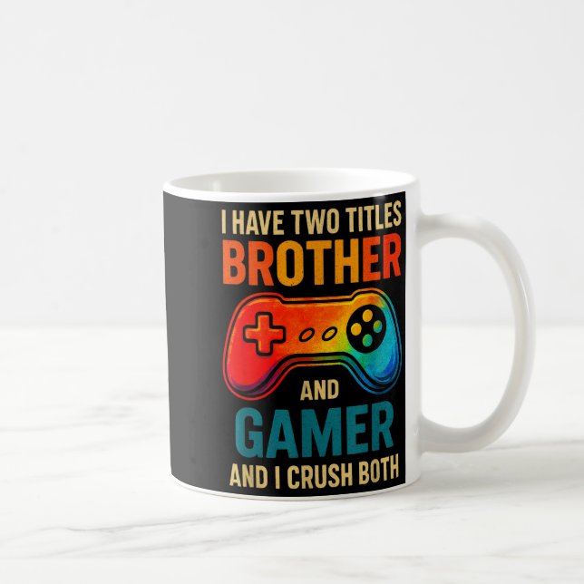 Mug Funny Gamer Graphic Tee For Boys Teens Kids Video  (Droite)