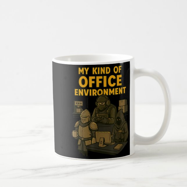 Mug Funny Gamer Office Work Sarcasm Gamer Nerd Office  (Droite)