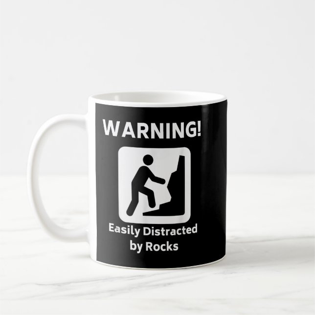 Mug Funny Geology Rock Mineral Collector Gift Geologis (Gauche)