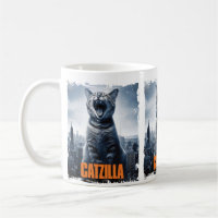 Funny Giant Cat Monster Feline Humours Amoureux de
